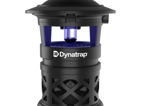 DynaTrap DT1100 Insect Trap Optional Wall Mount, 1 2 Acre Coverage, Black Online Hot Sale