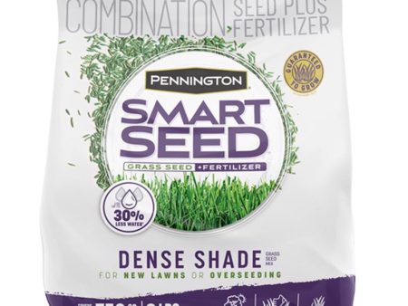 Pennington Smart Seed Mixed Dense Shade Grass Seed and Fertilizer 3 lb Online Sale