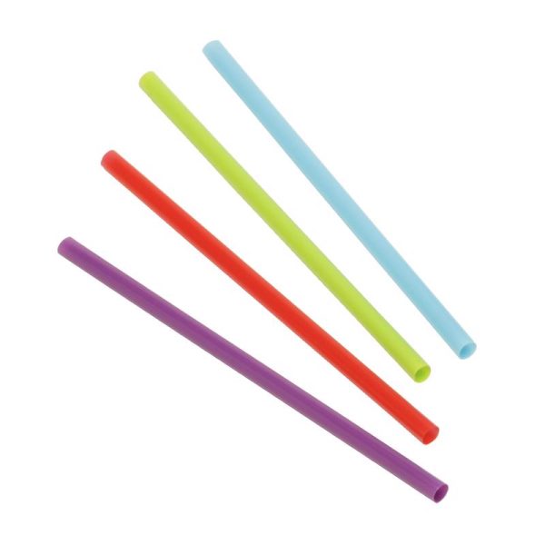 Kolorae Assorted Plastic Drinking Straws Supply