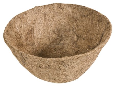 Living Accents 12 in. D Coco Fiber Basket Liner Brown For Discount