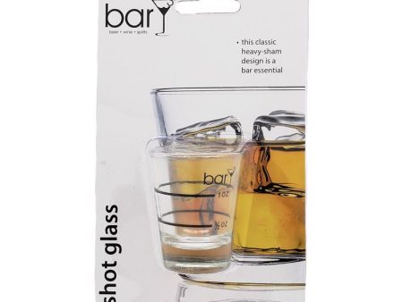 BarY3 1.5 oz Clear Glass Shot Glass Online Hot Sale