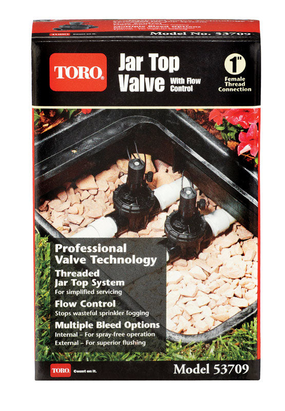 Toro Jar Top Valve with Flow Control 1 in. 150 psi Online