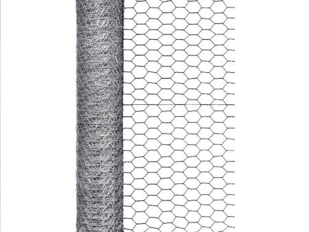 Garden Craft 24 in. H X 50 ft. L Galvanized Steel Poultry Netting 1 in. Sale