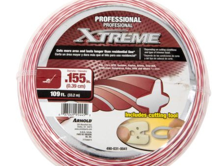 Arnold Xtreme Professional Grade 0.155 in. D X 109 ft. L Trimmer Line Online now