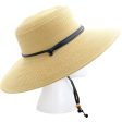 Sloggers Braided Women s Sun Hat Light Brown M For Discount