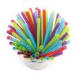 Kolorae Assorted Plastic Drinking Straws Supply