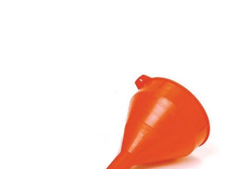 Little Giant Orange 8-1 2 in. H Plastic 64 oz Funnel with Screen Online