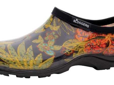 Sloggers Women s Garden Rain Shoes 6 US Midsummer Black Sale