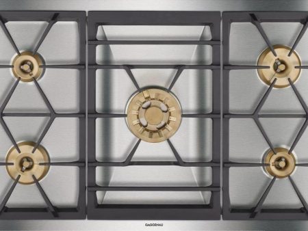 Gaggenau 36  5 Multi Ring Burner Stainless 400 Series Gas Cooktop VG491211CA Cheap