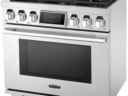 Signature Kitchen Suite 36  6.3 Cu. Ft. Free Standing Gas Range SKSGR360S on Sale