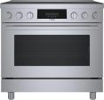 Bosch 800 Series HIS8655U 36  Slide-In Induction Range with 5 Burner Elements Online Hot Sale