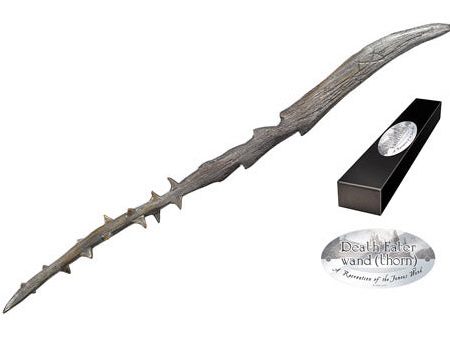 Bacchetta Harry Potter Mangiamorte Thorn Character Ed. Hot on Sale