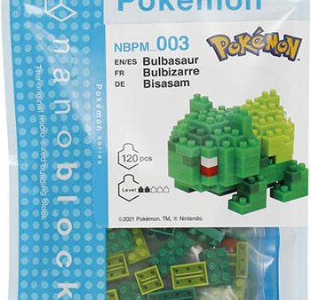 NANOBLOCK Pokemon Bulbasaur Supply