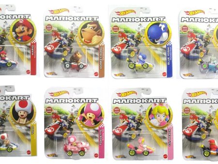 Hot Wheels Super Mario Kart Scala 1:64 Assortimento 1pz For Sale