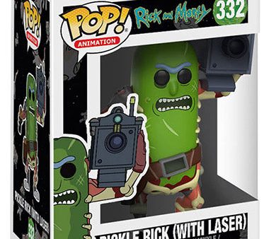 FUNKO POP Rick and Morty Pickle Rick (with Laser) 332 For Cheap