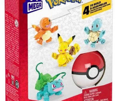 MEGA Pokemon Construx Kanto Region First Partners Sale