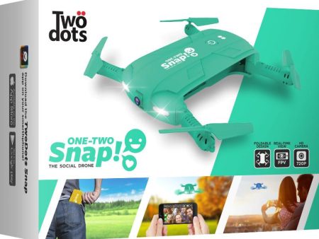 TWO DOTS Snap The Social Drone Verde Online Sale