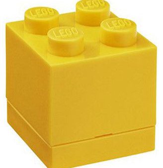 Contenitore LEGO Mini Box 4 Giallo Online Hot Sale