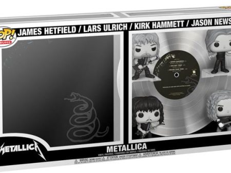 FUNKO POPS Albums Deluxe Metallica The Black Album 4 Pack 18 For Sale