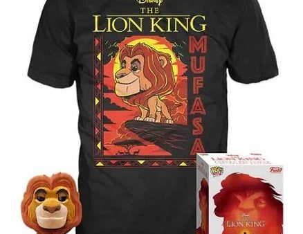 FUNKO TEE+POP Disney Il Re Leone Mufasa M Hot on Sale