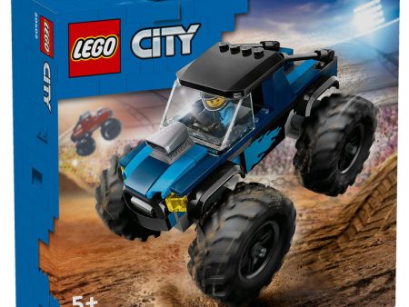 60402 City Great Vehicles Monster Truck Blu Cheap