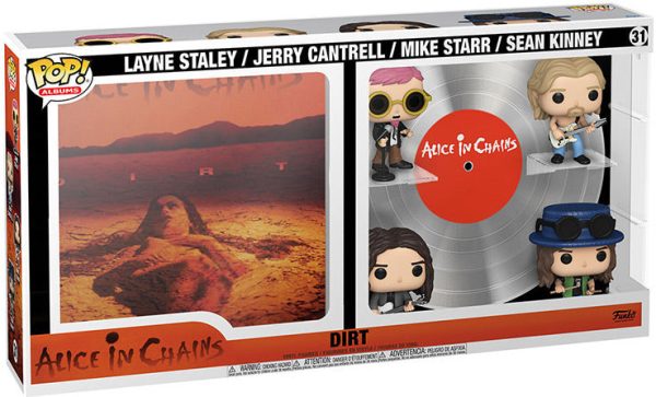 FUNKO POPS Albums Deluxe Dirt Alice in Chains 4 Pack 31 Online now