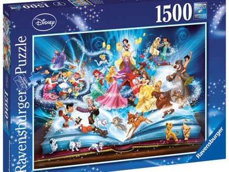 Puzzle 1500pz Disney Il Magico Libro delle Fiabe Discount