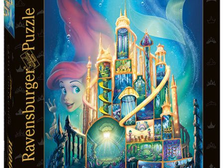 Puzzle 1000pz Disney Princess Ariel Castle Collection For Sale