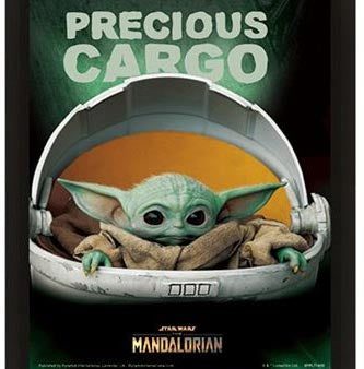 Quadro 3D Star Wars The Mandalorian Cargo For Sale