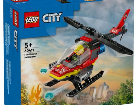 60411 City Fire Elicottero dei Pompieri on Sale