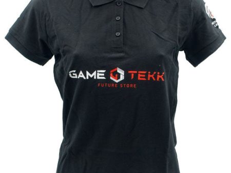 Polo Nera GameTekk Donna S Discount