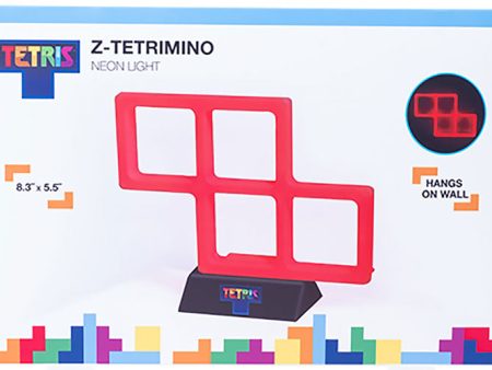 Lampada Neon Tetris Red Tetrimino Z Online Sale