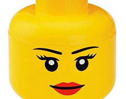 Contenitore LEGO Testa Small Donna For Discount