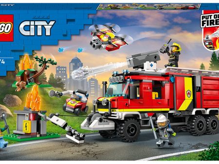 60374 City Fire Autopompa dei vigili del fuoco For Discount