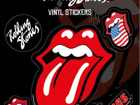 Adesivi The Rolling Stones Lips For Discount