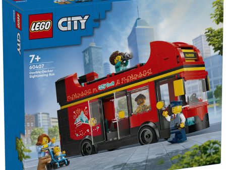 60407 City Autobus Turistico Rosso a Due Piani on Sale