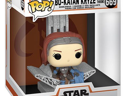 FUNKO POPS Star Wars The Mandalorian Bo-Katan w Throne 669 For Cheap