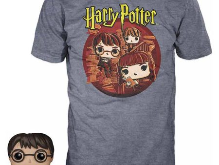 FUNKO TEE+POP POCKET Harry Potter Trio S Supply