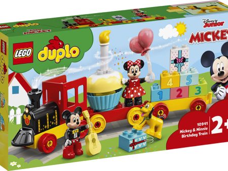 10941 Duplo Il Treno del Compleanno di Mickey Mouse e Minnie Cheap