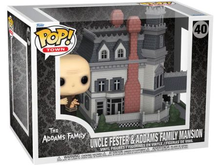 FUNKO POPS The Addams Family Uncle Fester & Addams House 40 Online Hot Sale