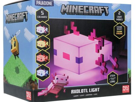 Paladone* Lampada Minecraft Axolotl Online Hot Sale