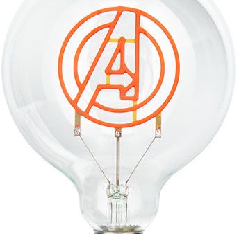 Paladone Neon Bulb Marvel Avengers Logo Fashion