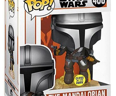 FUNKO POPS Star Wars The Mandalorian GLOW 408 Fashion