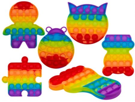 Pop Toy Fidget Serie Arcobaleno Assort. Online Sale