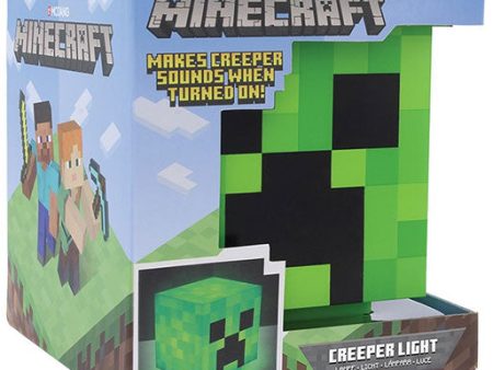 Paladone* Lampada Minecraft Head Creeper For Cheap