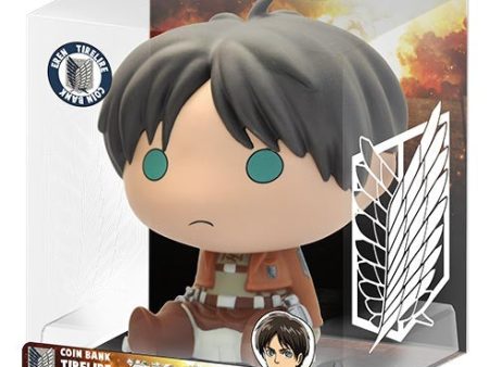 PLASTOY Salvadanaio Chibi Attack on Titan Eren Hot on Sale