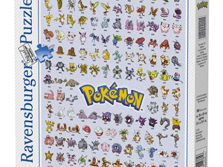 Puzzle 500pz Pokemon Fashion