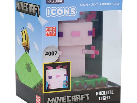 Paladone* Icons Minecraft Axolotl Hot on Sale