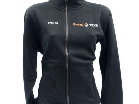 Felpa Zip Nera GameTekk Donna S For Sale