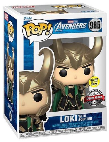 FUNKO POPS Avengers Loki w Scepter 985 For Discount